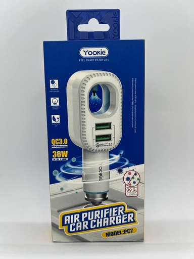 Yookie Air Purifier Car Charger-PC7