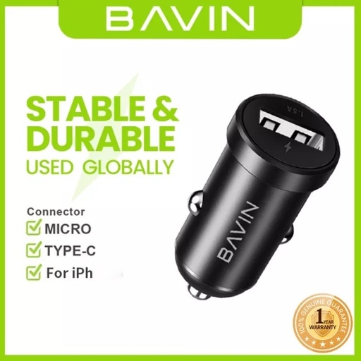 Bavin Universal Fast Car Charger PC356