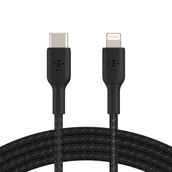 Belkin BoostCharge Braided USB-C to Lightning Cable (1m / 3.3ft)